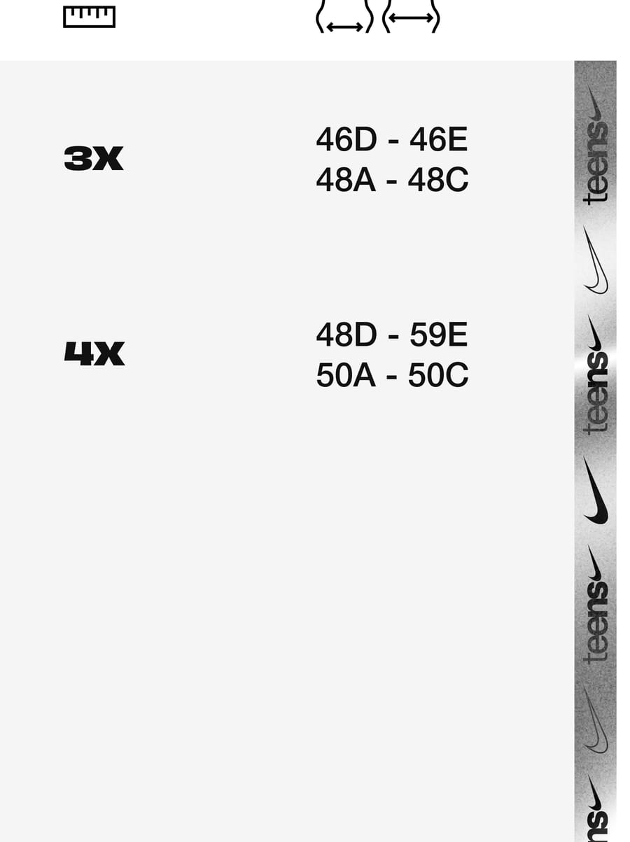 Guide des brassieres pour ado comment prendre les mesures pour trouver la bonne taille. Nike CA